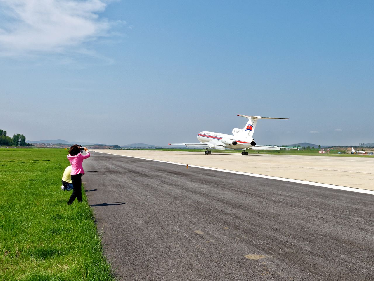 International sanctions have forced North Korea's Air Koryo airlines to make do with rare airplanes dating back to the Cold War. For years, hard-core aviation enthusiasts have traveled to Pyongyang looking for thrilling flights on Russian aircraft like this Tupolev Tu-154. 