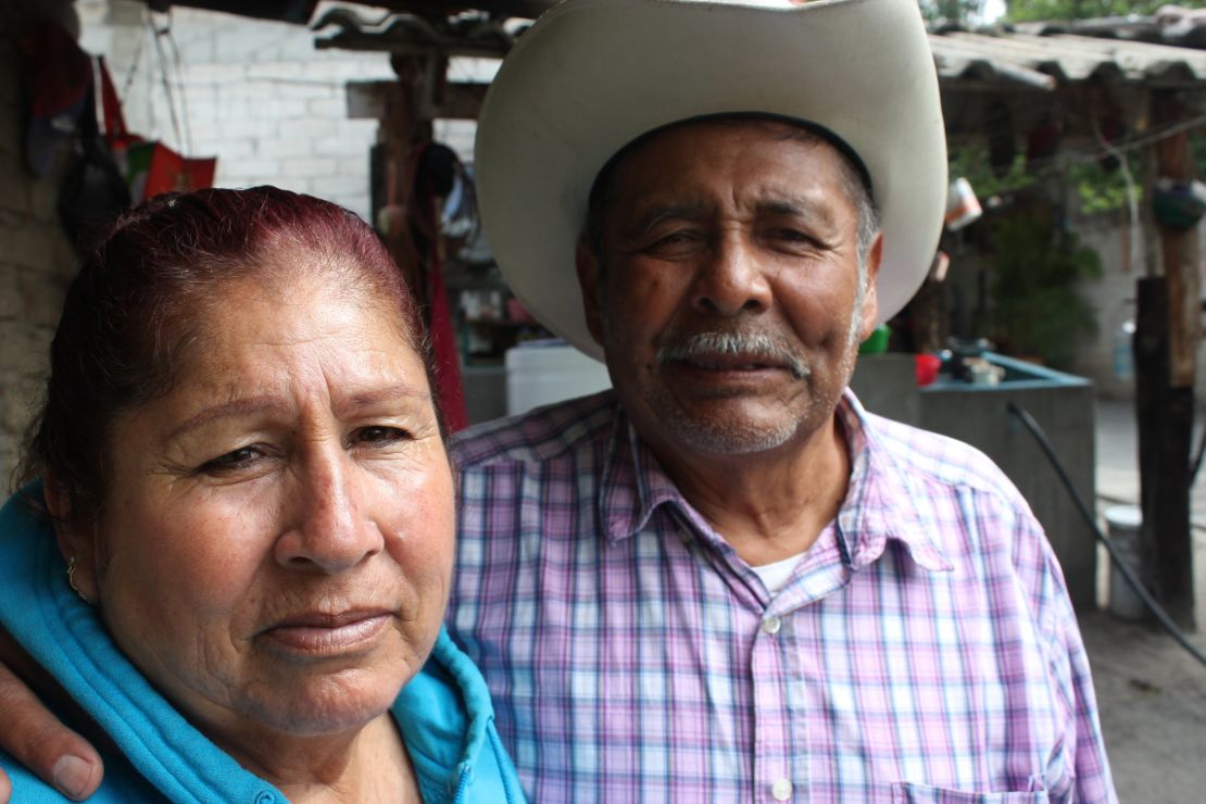 Artemio and Martha Mendoza rely on wire transfers from their son Juan who lives in Chicago.