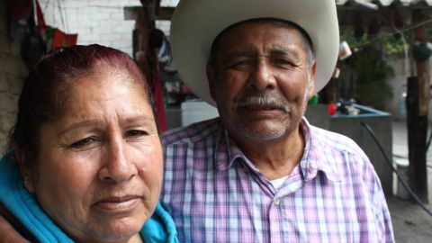 Artemio and Martha Mendoza rely on wire transfers from their son Juan who lives in Chicago.