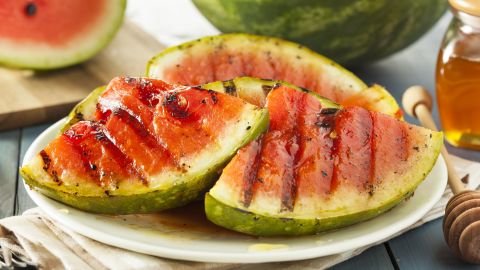Try pairing grilled watermelon with greek yogurt or feta cheese for a fresh summer salad.