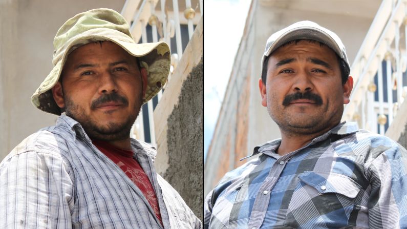 Brothers Jose Luis Gonzales and Juan Carlos Gonzales both worked in the U.S. at one point. They now live in Mexico, but still hope Donald Trump doesn't win. 