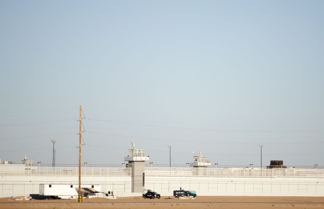 The Mexican Army guards the prison where El Chapo is currently being held.