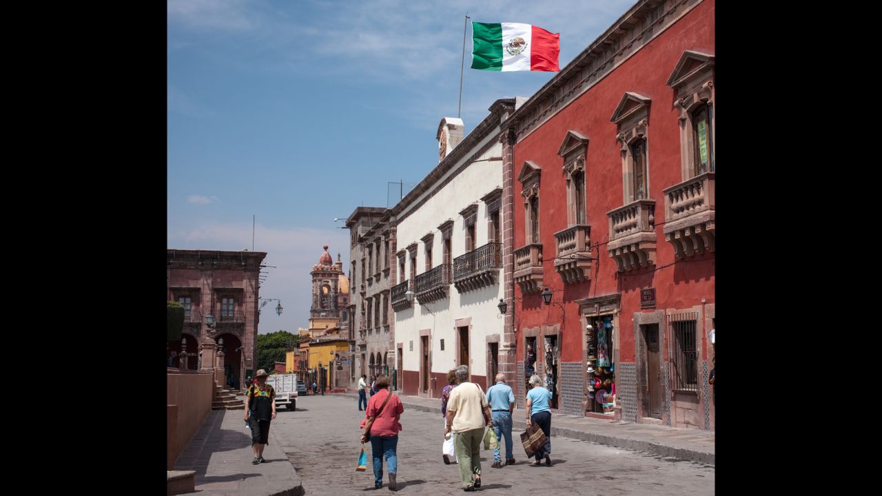 A UNESCO World Heritage Site, San Miguel de Allende in Mexico "is the most charming town, with cobblestone streets and colonial architecture," says Clemence. "There's a vibrant art scene here, and you can eat everything from traditional Mexican fare to Asian fusion food."