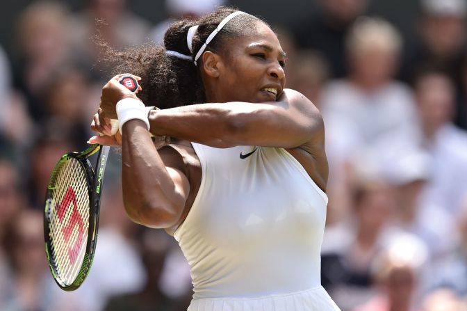 Defending champion Serena Williams eased into the fourth round of the tournament after overcoming Germany's Annika Beck 6-3 6-0.