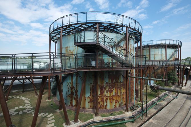 An old sugar mill converted into a new culture park, the Ten Drum Sugar Factory in Tainan, Taiwan, is the work of S. T. Yeh Architect and will compete in the Old and New category for Completed Buildings at the WFA awards (Image courtesy WAF).