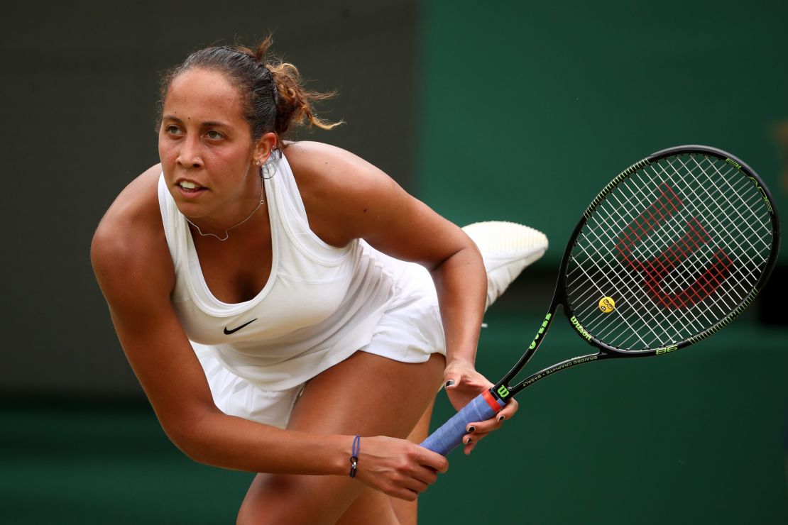 Keys' big serve is well-suited to grass courts, where she's won two career titles.