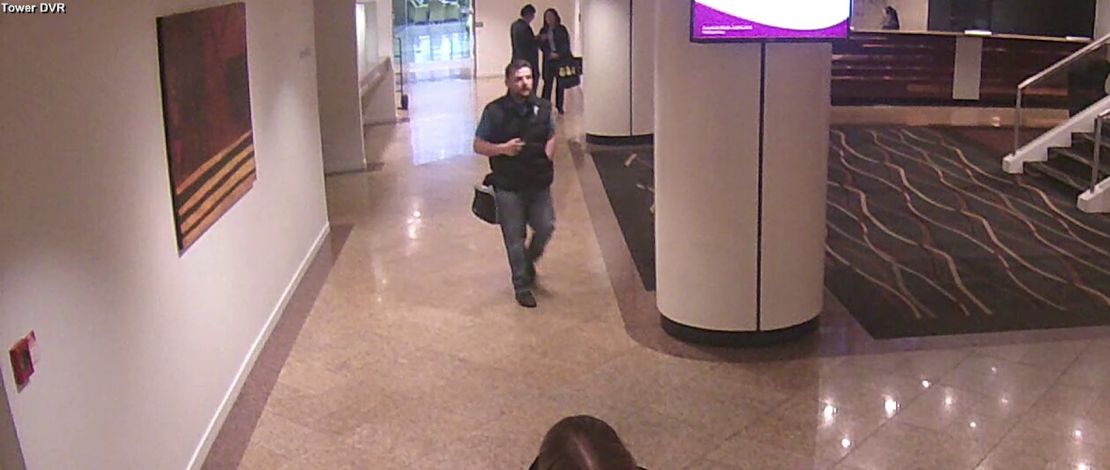 Police want help to identify this man seen leaving a hotel in Auckland.