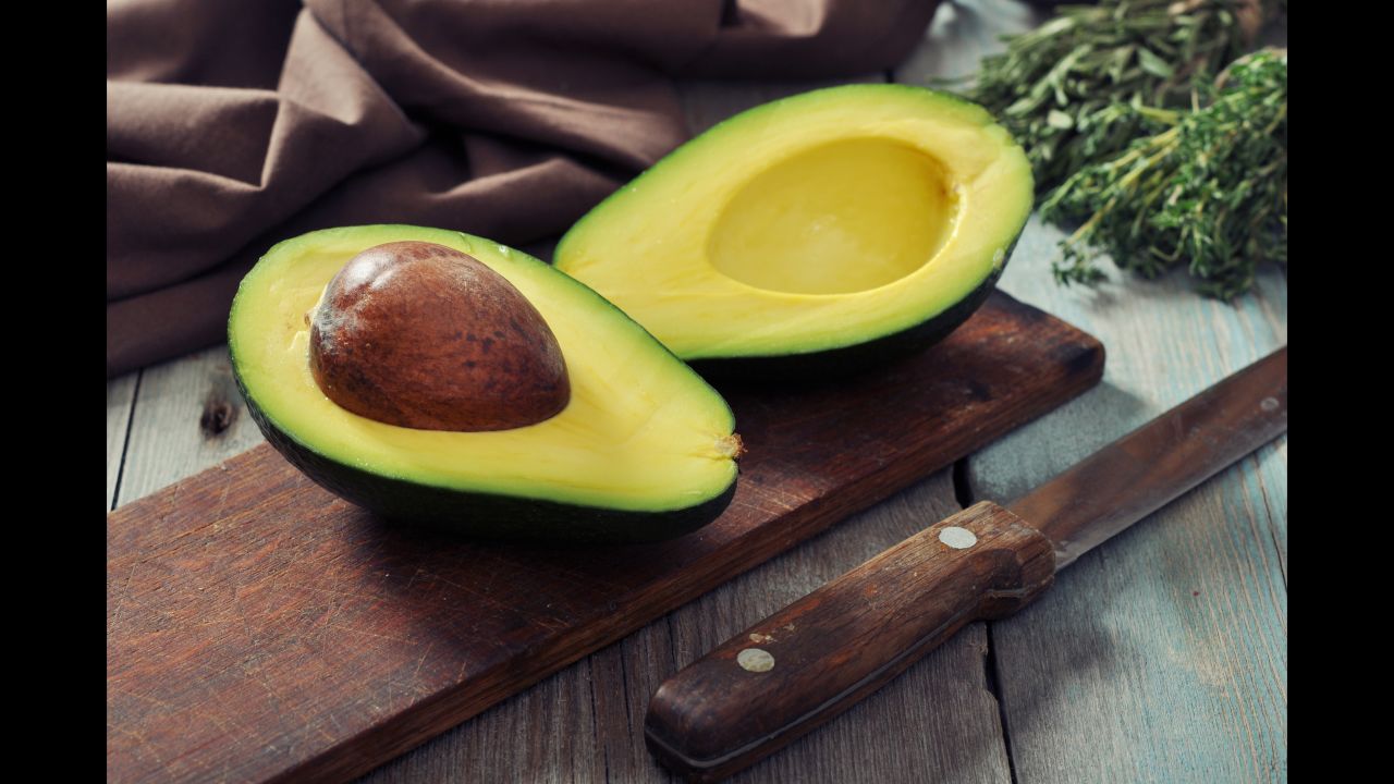 Avocados are a super source of  monounsaturated fat, as are many nuts and seeds. Monounsaturated fat can lower bad cholesterol levels and contribute vitamin E, which many Americans are missing.