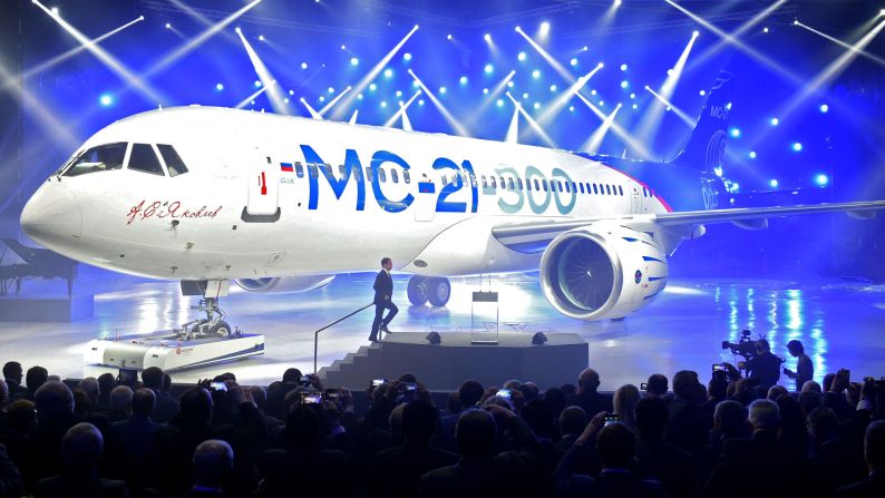 As will Russia's MC-21, one of the latest midsize passenger jet challengers. Its first flight is expected for late 2016 or early 2017.
