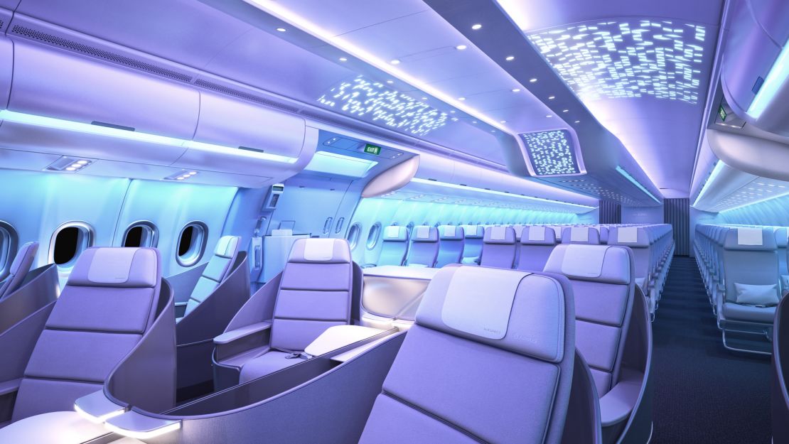 Airbus will reveal some of the latest advances in cabin design at its pavilion.