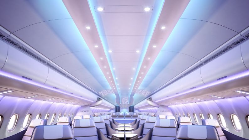 Visitors to the Airbus pavilion will get a glimpse of the new Airspace by Airbus cabin concept, in which the European manufacturer showcases its latest cabin designs.