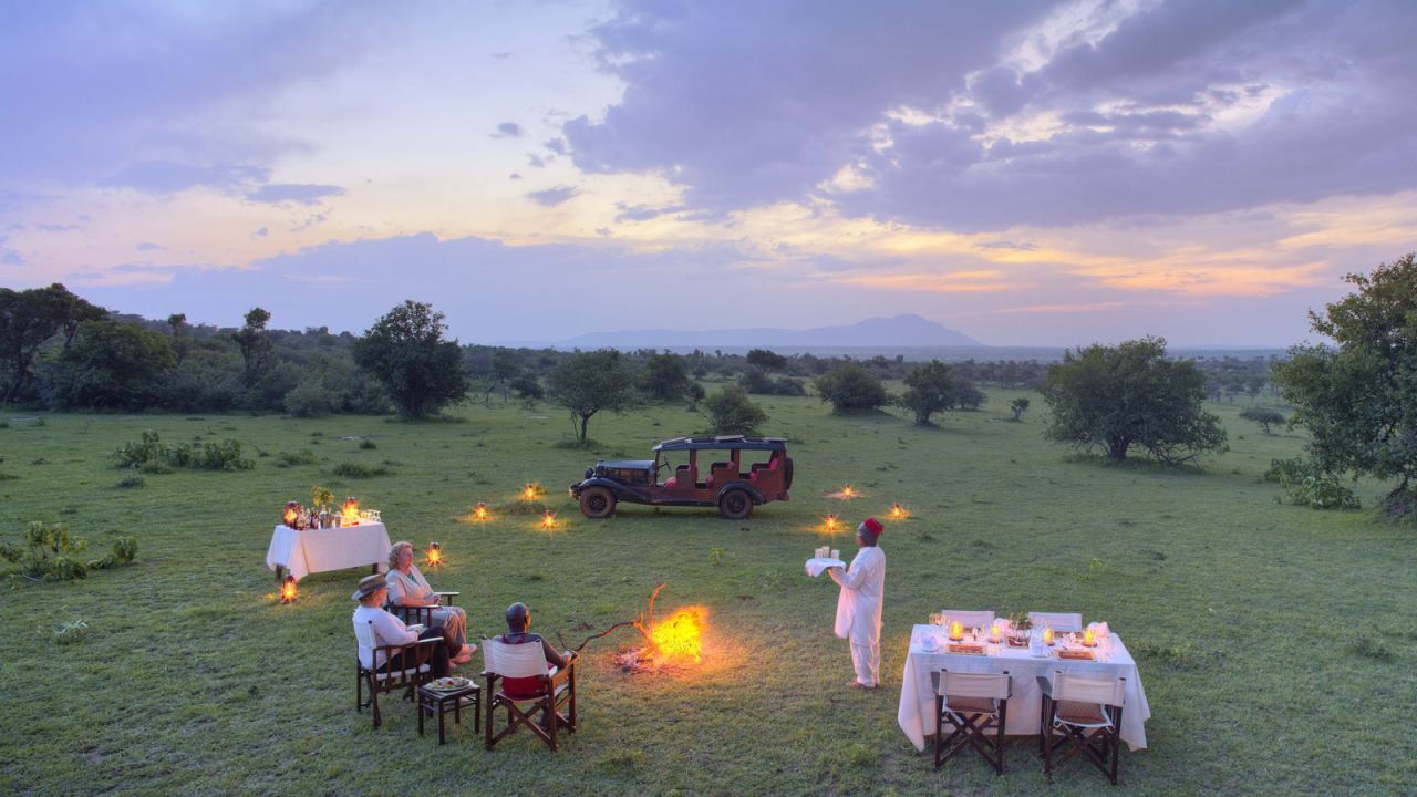 <strong>World's Most Sustainable Hotel -- Cottar's Safari Lodge, Nairobi, Kenya: </strong>The camp has its own 6,000-acre private conservancy and is just a kilometer from the Maasai Mara game reserve. 