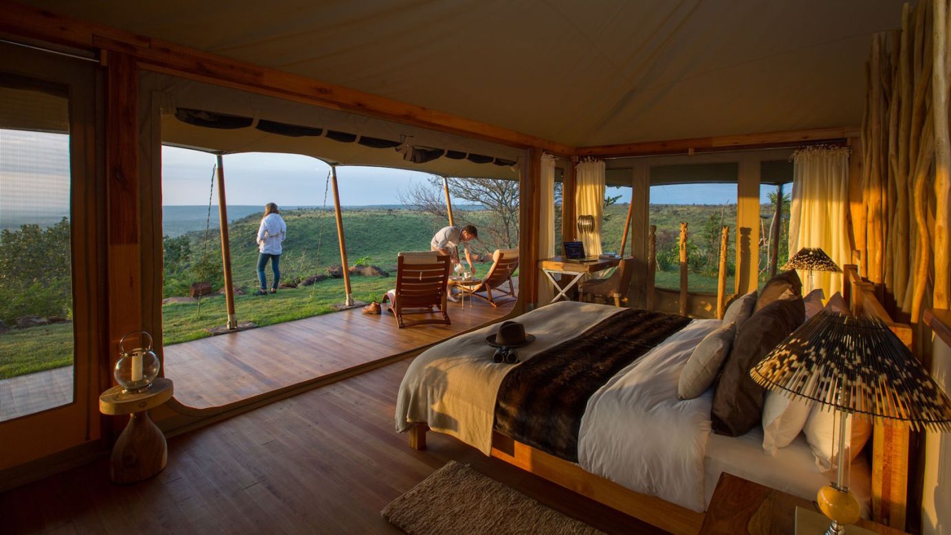 Almost completely destroyed by a 2014 bush fire, Loisaba Tented Camp reopened in May 2016 at an even higher standard of luxury and comfort than its previous iteration.
