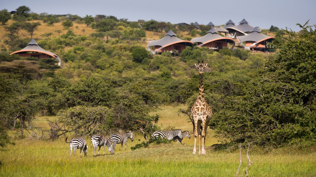 Mahali Mzuri is owned by British entrepreneur Richard Branson and is located in Olare Motorogi Conservancy on the outskirts of the national reserve. 
