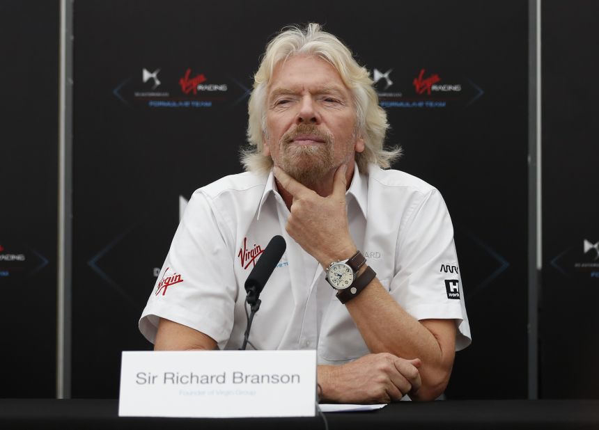 Virgin Group boss Richard Branson is a committed supporter of Formula E.