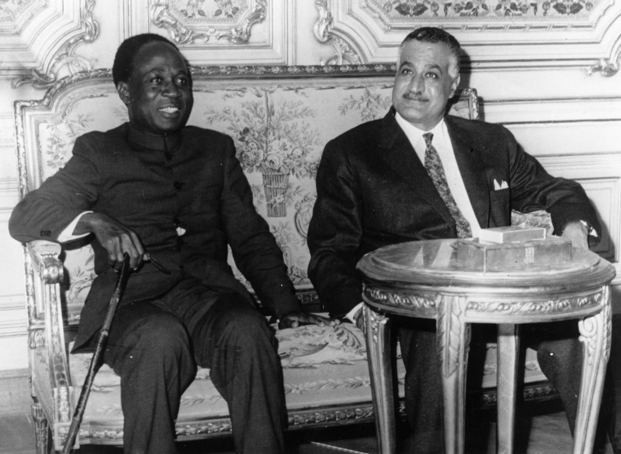 The move represents a step towards a continental integration and the historic vision of 'Pan-Africanism' espoused by post-independence leaders such as Ghana's first president Kwame Nkrumah (left) and Egypt's second president Gamal Abdel Nasser (right).