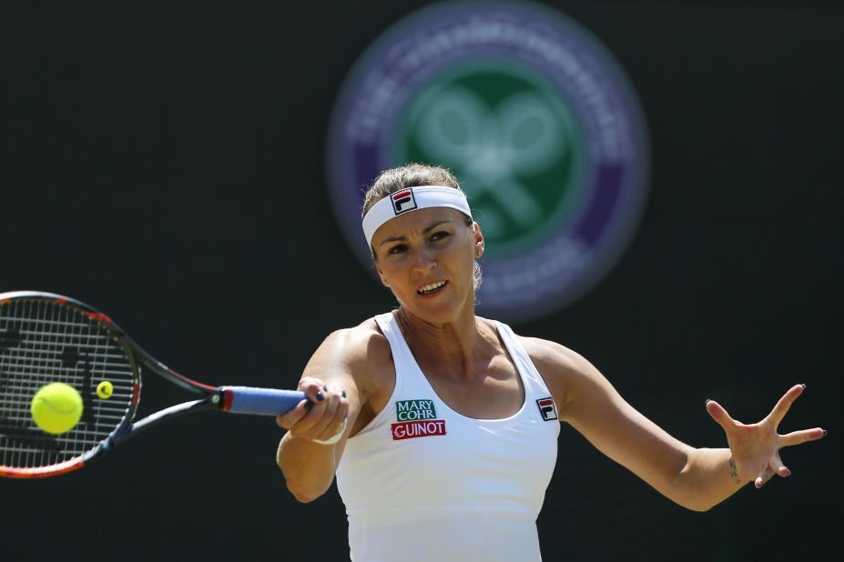 Kazakhstan's world No. 96 Shvedova has now lost all three of her grand slam singles quarterfinals, though she has reached five women's doubles finals.