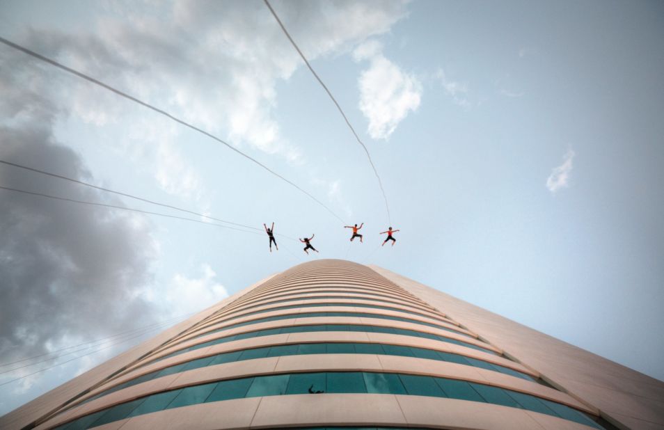 BANDALOOP are re-imagining dance, using the sides of skyscrapers, bridges, billboards and landmarks to stage their spectacular routines.