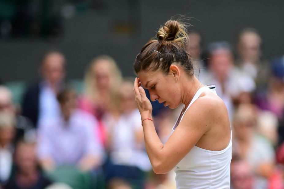 The German fourth seed won 7-5 7-6 (7-2) against Simona Halep, extending the Romanian world No. 5's wait for a first grand slam title. 