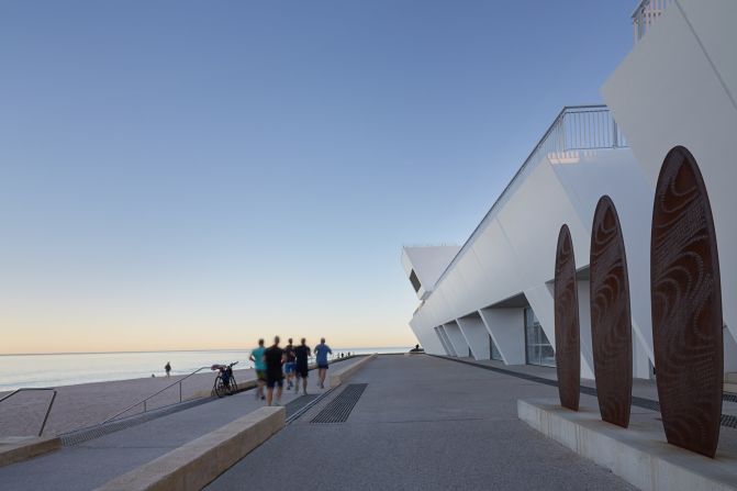 "The coast plays an important role in the Australian lifestyle. The surf club culture -- a culture of volunteering -- is synonymous with the Australian lifestyle," says Christou.