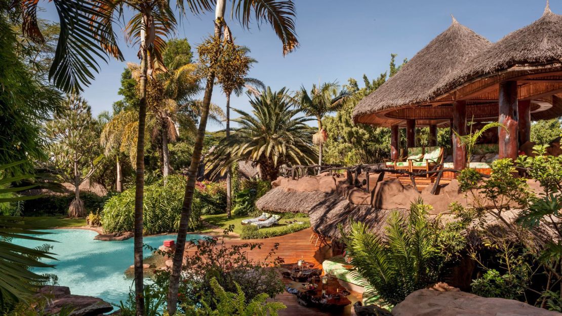 Ol Jogi has an outdoor pool with adjoining spa and steam room.