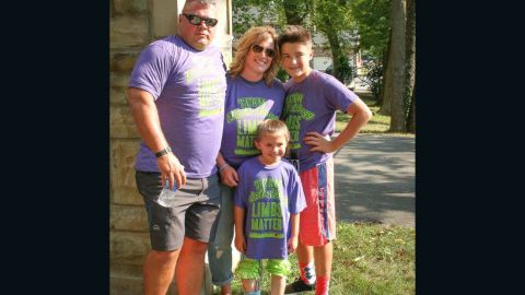 Katie's family.