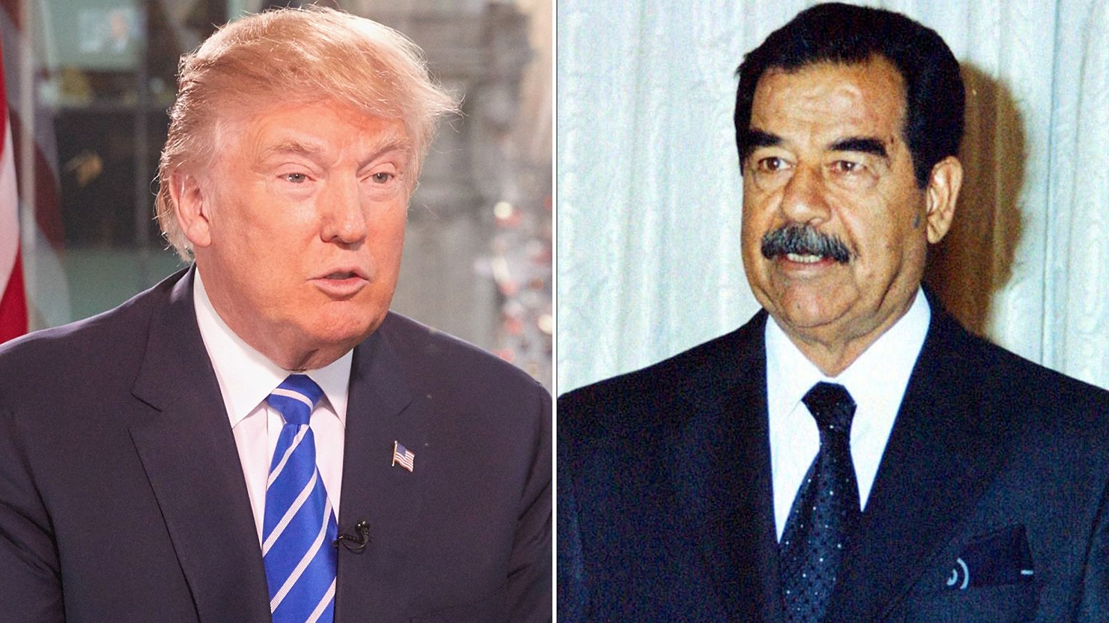 Donald Trump praises Saddam Hussein's efficient killing of 'terrorists' |  CNN Politics