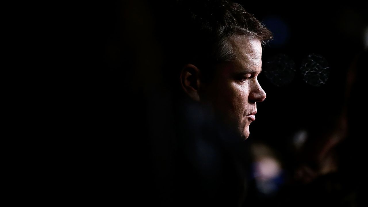 Matt Damon speaks ahead of the "Jason Bourne" Australian premiere July 3 in Sydney, Australia.  