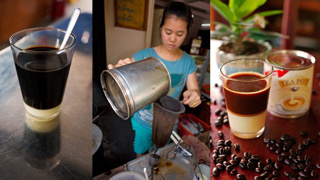 Today, Laos produces between 20,000 to 25,000 tons of coffee per year, of which just under half is Arabica, and the rest Robusta. While Robusta is easier to grow, Arabica beans yield better-tasting coffee. Arabica is generally used for espresso and quality coffee blends, and Robusta for instant coffee as well as the typical Lao coffee made with sweet condensed milk. It's certainly an acquired taste, but for many, it makes the perfect complement to an early-morning Laotian baguette.
