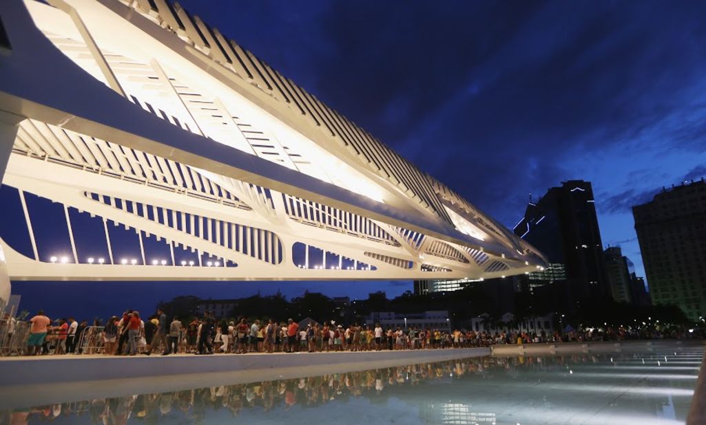 Spanish architect Santiago Calatrava designed the Museum of Tomorrow, which was opened in December last year.<br />