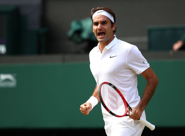 But Federer didn't buckle against the 2014 U.S. Open champion, saving multiple match points in the fourth set before a dominant performance in the decider sent him through to the Wimbledon semifinals for the 11th time. 