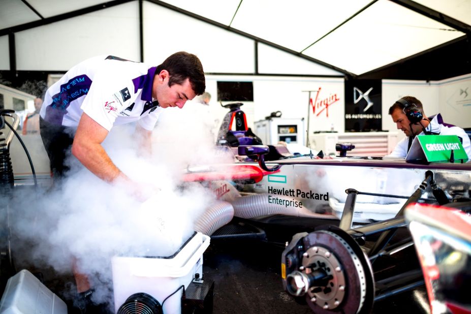 Branson's DS Virgin Racing team competed in the first two seasons of the all-electric race series.
