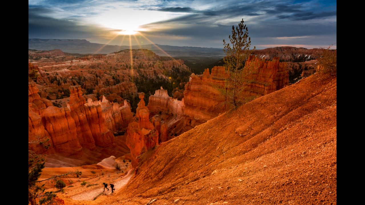 About 90 minutes from Zion National Park is Bryce Canyon National Park. You'll need at least two and a half hours to drive through the park to visit Bryce Amphitheater viewpoints and at least another couple of hours to hike in the canyon.