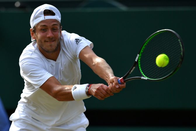 The Czech won in straight sets against France's world No. 30 Lucas Pouille. Before this tournament, the 22-year-old had never been past the second round at a grand slam in nine attempts.