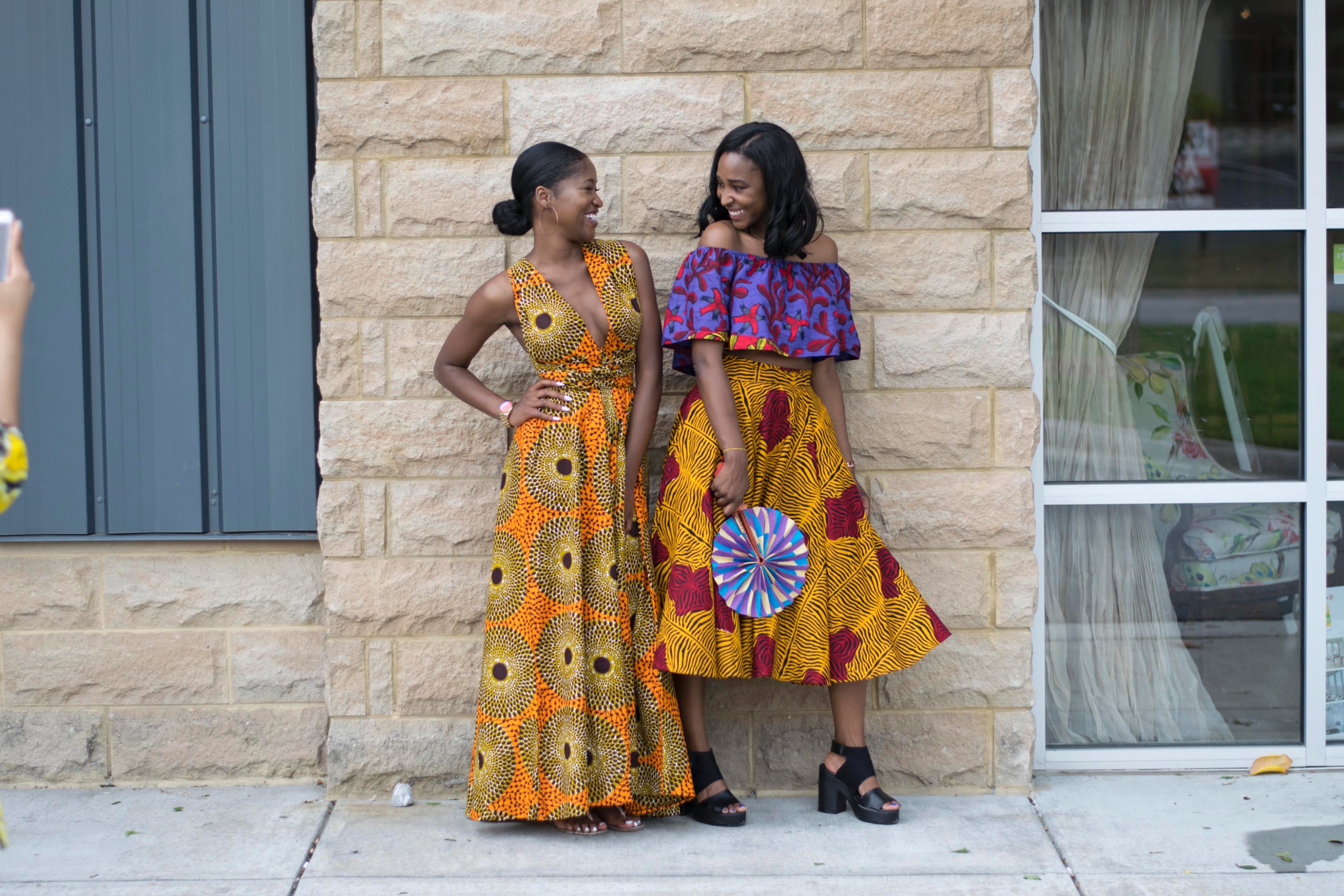 African history told through fashionable printed clothing
