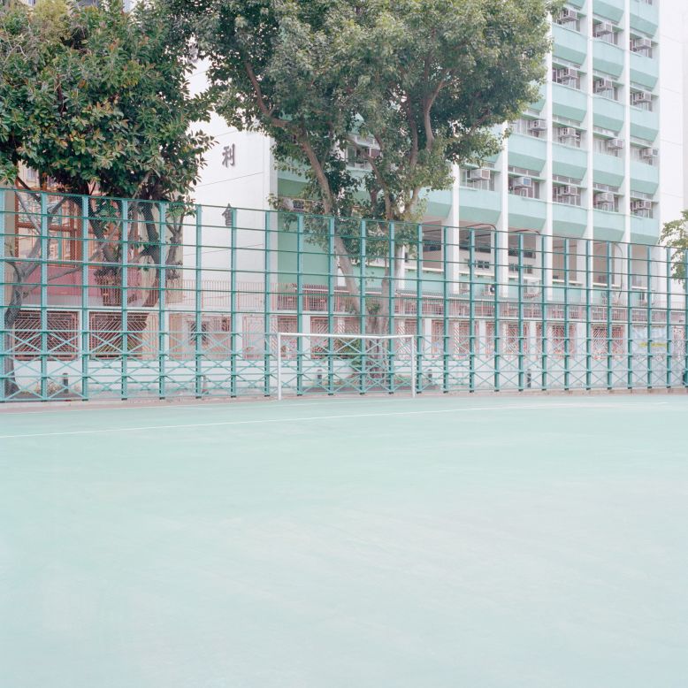 "There were also some amazing courts in schoolyards, but they were hard to get into because the schools are really high-security. No one is allowed to go in unless they have a child. I snuck into one or two of those, but I missed around ten amazing-looking courts because I just couldn't get in."<em> </em>-- Ward Roberts