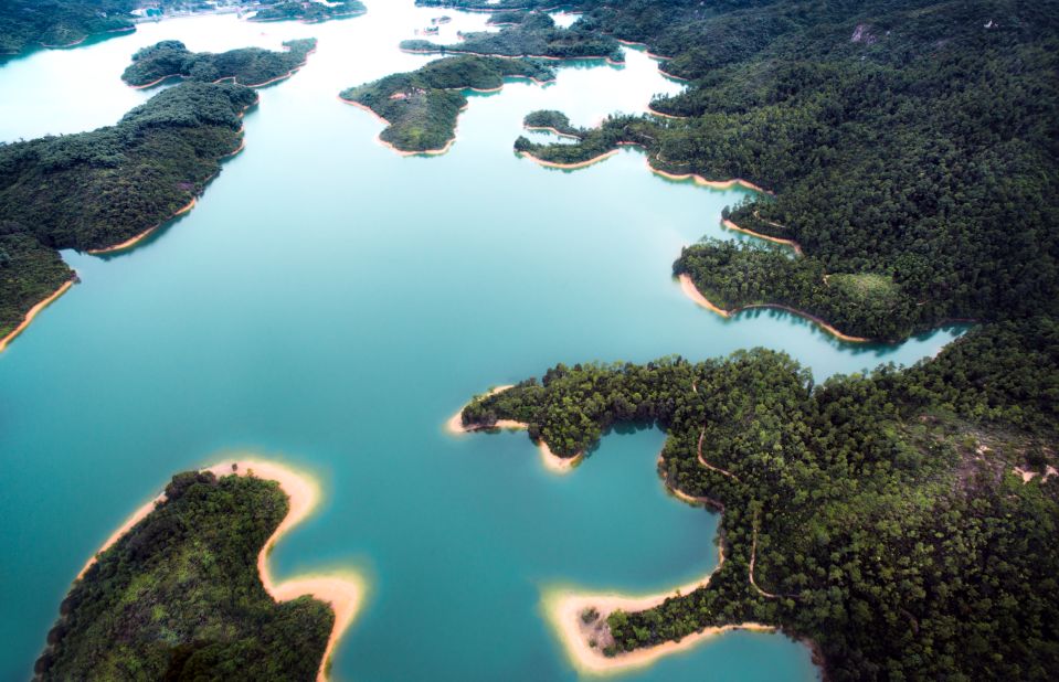 <strong>Tai Lam Country Park: </strong>This expansive country park of 5,412 hectares is the second largest in Hong Kong, after Lantau South Country Park. The Tai Lam Chung Reservoir (pictured), built after World War II, has a storage capacity of 20 million cubic meters.