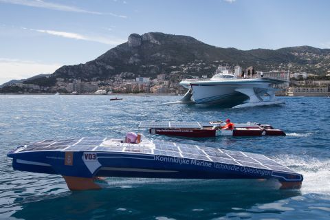 "Solar energy is one of the key elements in the pathway towards a sustainable future and we are fully committed to promote the ultimate synergy of nature, motion and innovation in motor boating," said Raffaele Chiulli, president of the International Union of Powerboating (UIM).