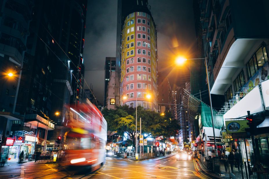 <strong>Wan Chai: </strong>The neighborhood of Wan Chai, near the city's central business district, is home to tram lines, a vibrant bar scene, outdoor markets, heritage sites like the Blue House and The Pawn, as well as new high-rise developments.