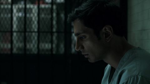 Riz Ahmed plays Nasir Khan, accused of killing a woman he meets by chance, in HBO's "The Night Of."