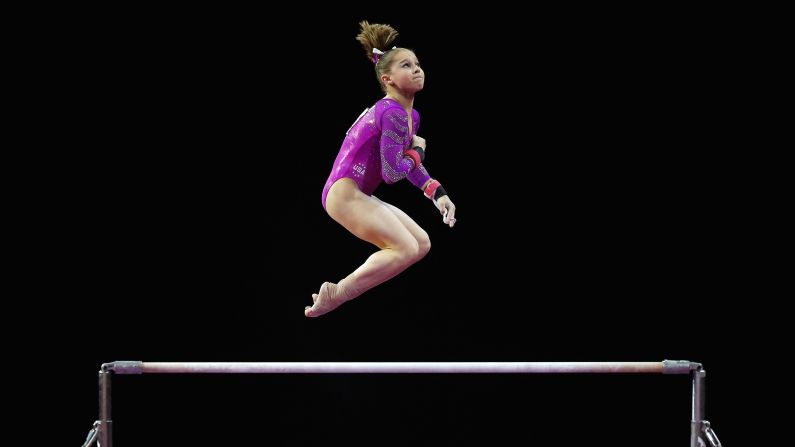 Ragan Smith was part of the championship team at the Pacific Rim Championships this year. She also was the balance beam champion at the meet.