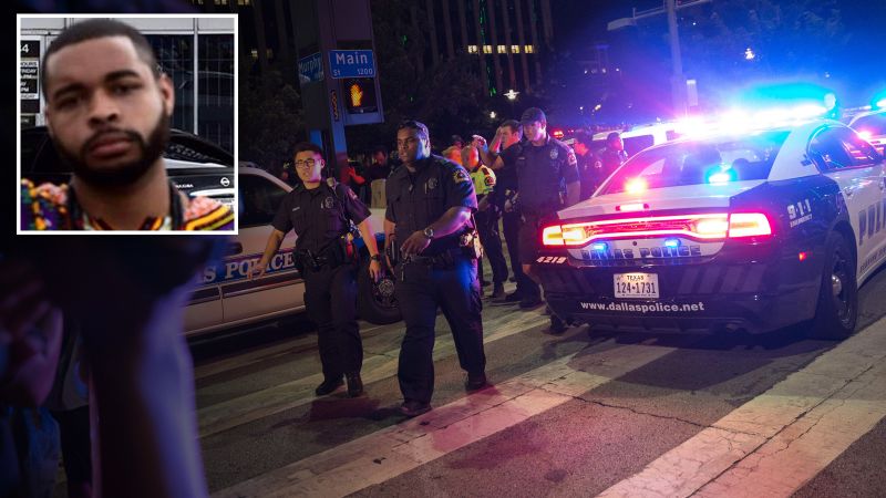 Dallas Sniper Attack: 5 Officers Killed, Suspect ID’d | CNN