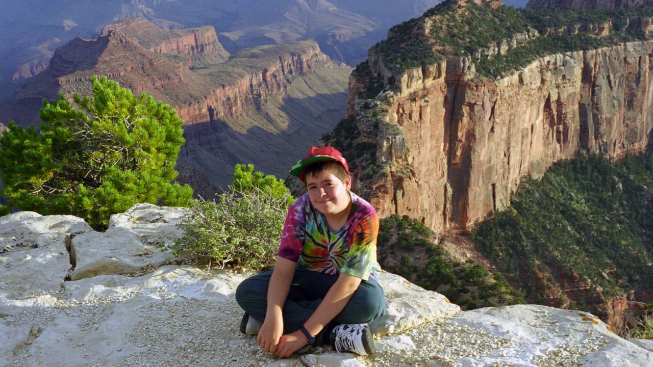 Harry Fisher as a boy.
