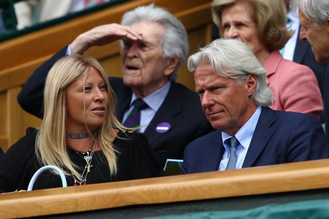 The great Bjorn Borg -- <a href="index.php?page=&url=http%3A%2F%2Fedition.cnn.com%2F2016%2F07%2F08%2Ftennis%2Fbjorn-borg-wimbledon-john-mcenroe%2Findex.html" target="_blank">who won five consecutive Wimbledon titles from 1976</a> -- was in attendance, and would no doubt have been impressed by the big-serving Raonic. 