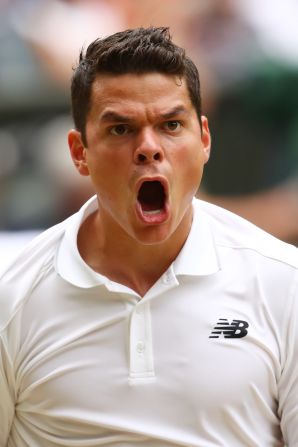 However, coached by all-time great John McEnroe, Raonic matched Federer every step of the way. With McEnroe predicting his protege can win the tournament, no wonder the world No. 7 looked happy. 
