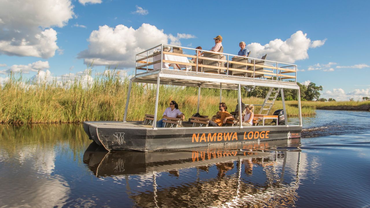 Nambwa Tented Lodge is one of the small handful of new, exclusive eco-lodges that have opened up across Bwabwata's various community-managed concessions.