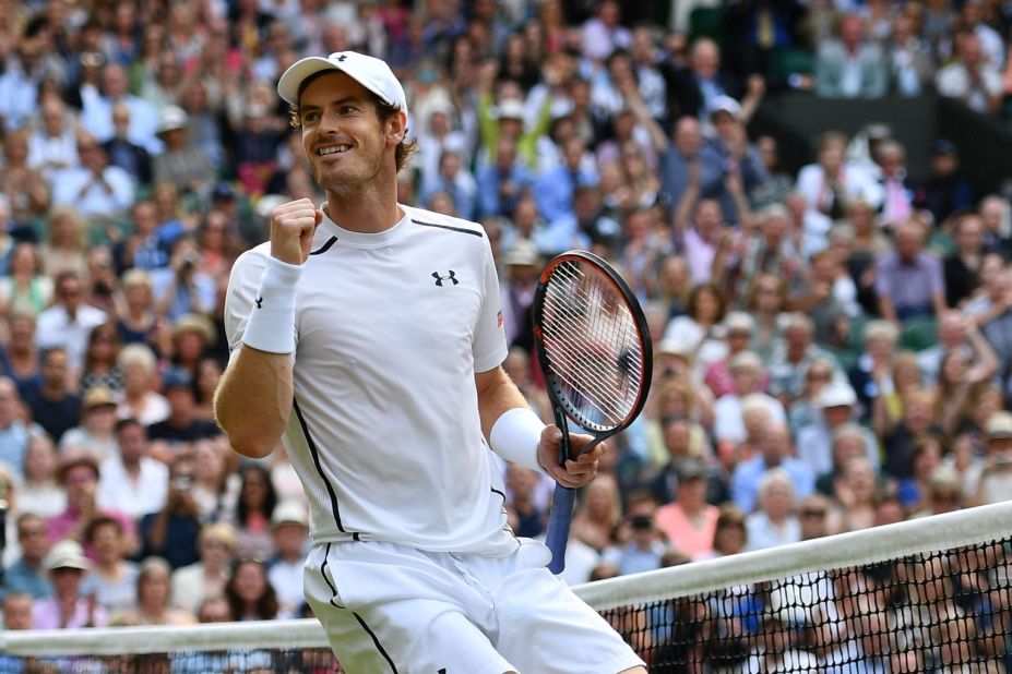 British fans will be cheering for Andy Murray on Sunday, after the second seed reached his third Wimbledon final. 
