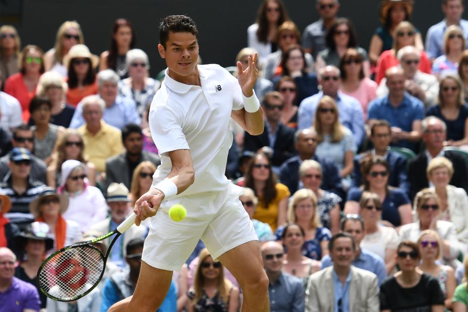 Raonic defeated Roger Federer in the semifinal and looked confident in the opening stages of the match. 