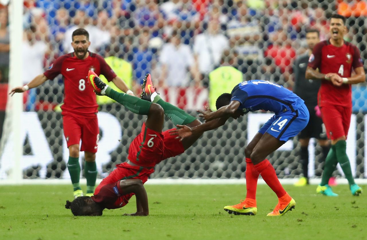 Eder was a handful for the French defense throughout his time on the field of play.