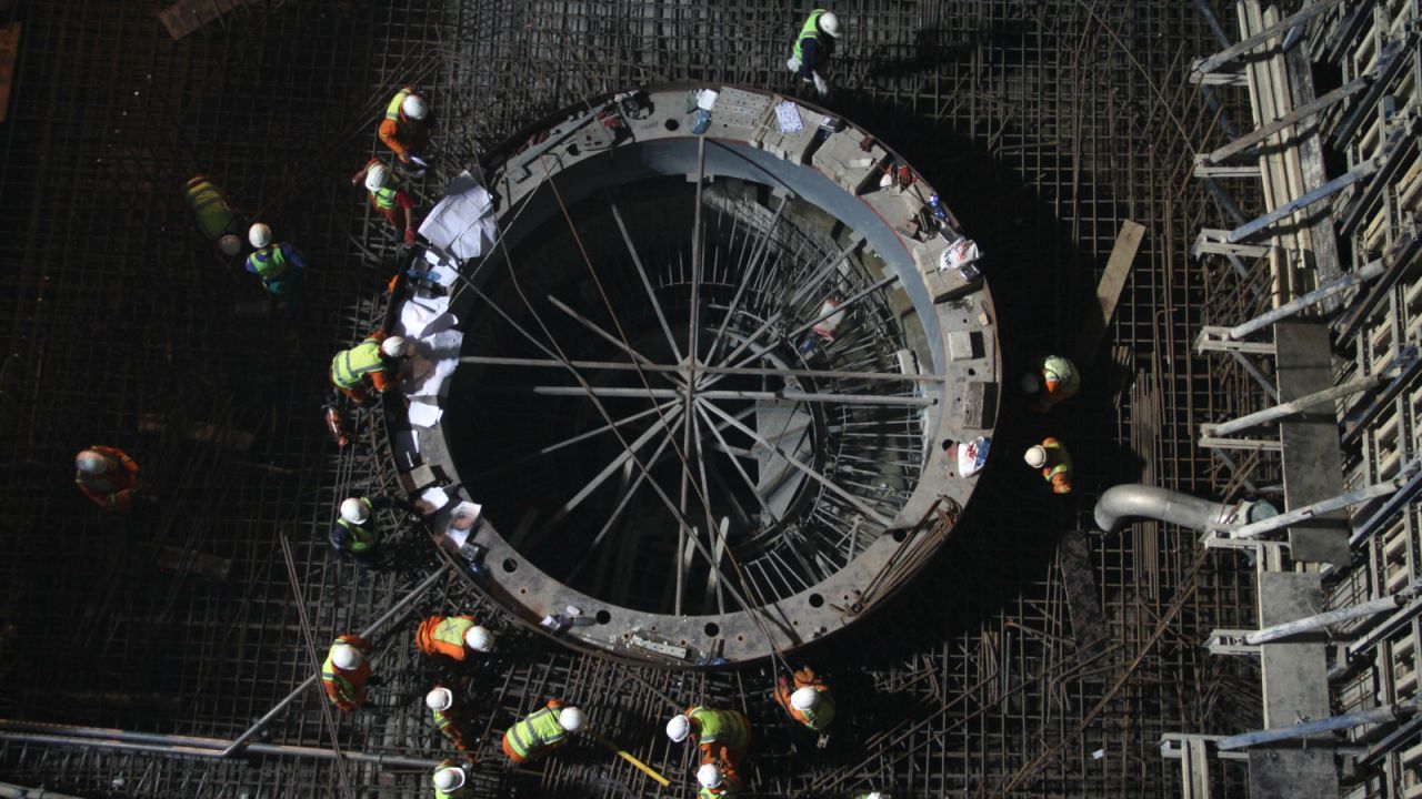 Located below the Little Drakensberg mountain range along the border of the KwaZulu-Natal and Free State provinces, the project stretches underground through a large tunnel network several kilometers long. It will generate and store power using turbines and pumps which recycle the water by pumping it back up to the reservoirs at night when the demand is low.<br />